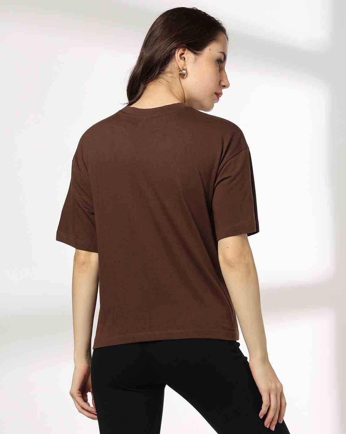 RIO BASIC | Women Boxy Fit Crew-Neck T-Shirt|2