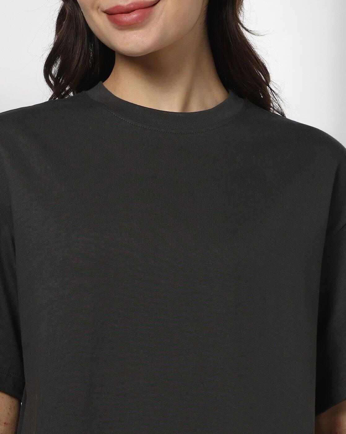 RIO BASIC | Women Boxy Fit Crew-Neck T-Shirt|3