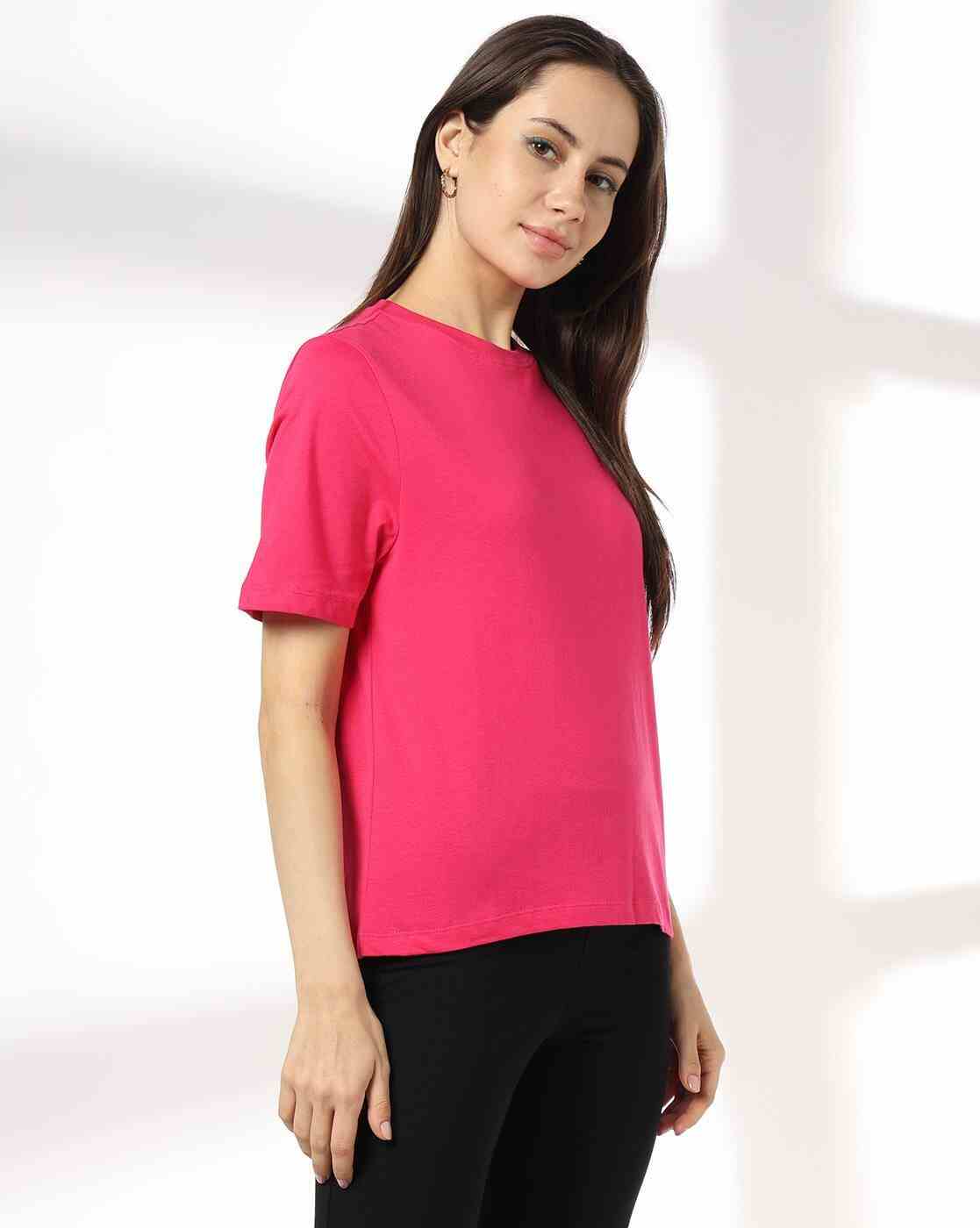 RIO BASIC | Women Relaxed Fit Crew-Neck T-Shirt|1