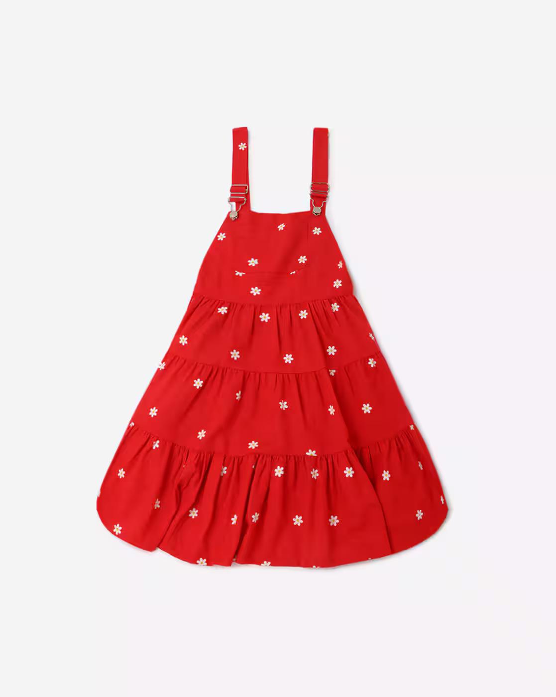RIO GIRLS | Printed Dungaree Set|3