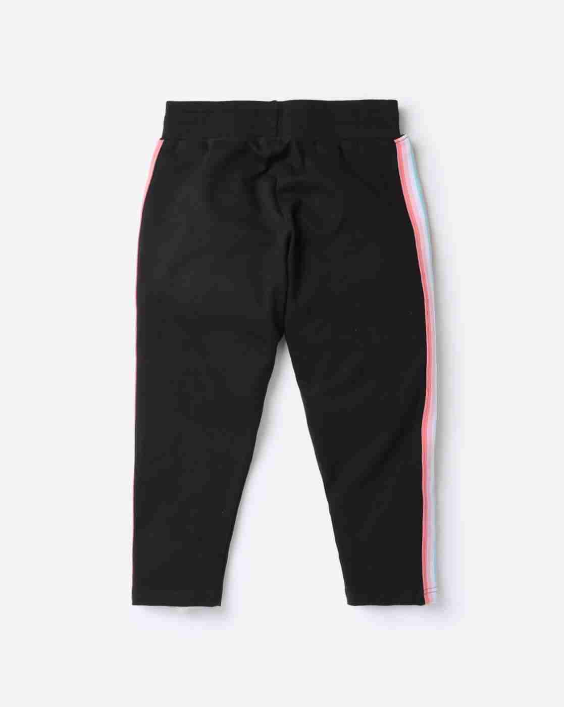 RIO GIRLS | Capri Pants with Stripe Panels|1