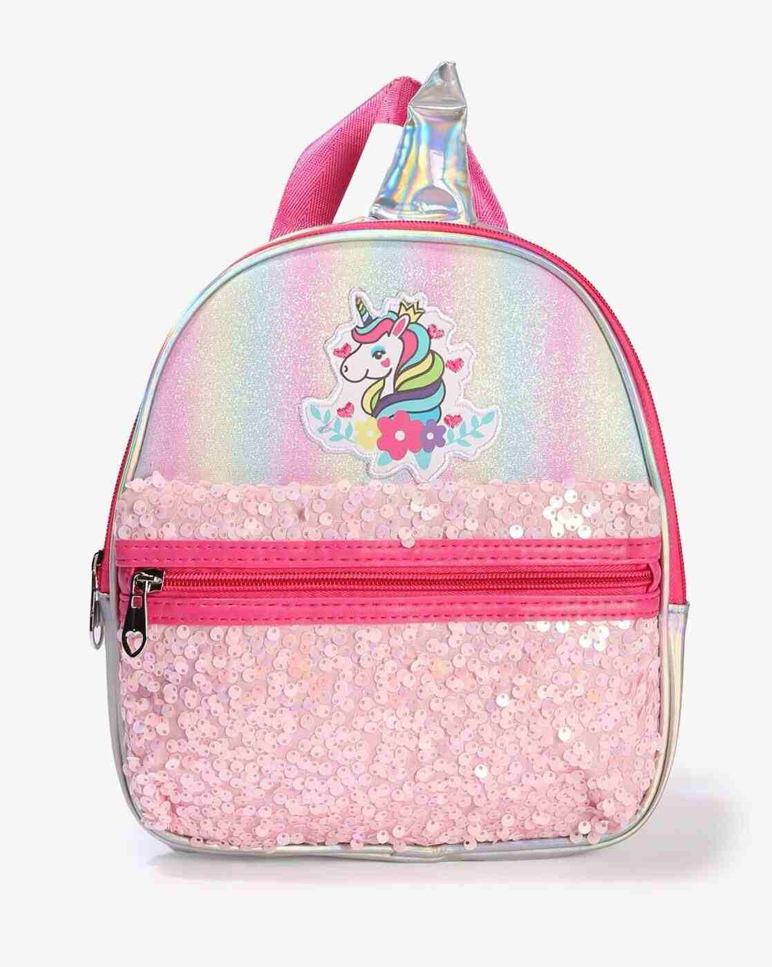 RIO GIRLS | Girls Embellished Backpack with Adjustable Strap|0