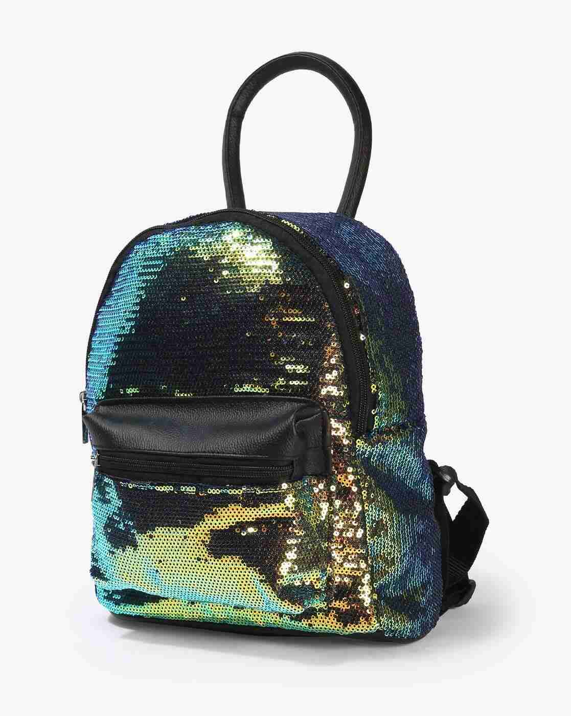 RIO GIRLS | Girls Emebllished Backpack with Adjustable Strap|1