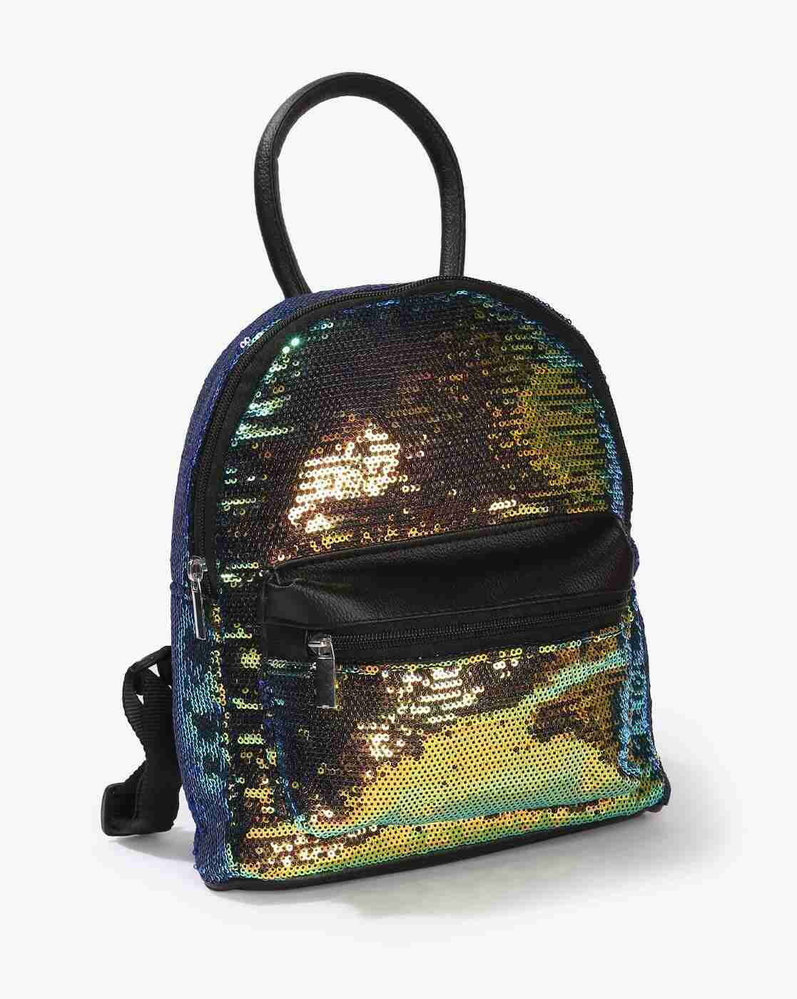RIO GIRLS | Girls Emebllished Backpack with Adjustable Strap|2