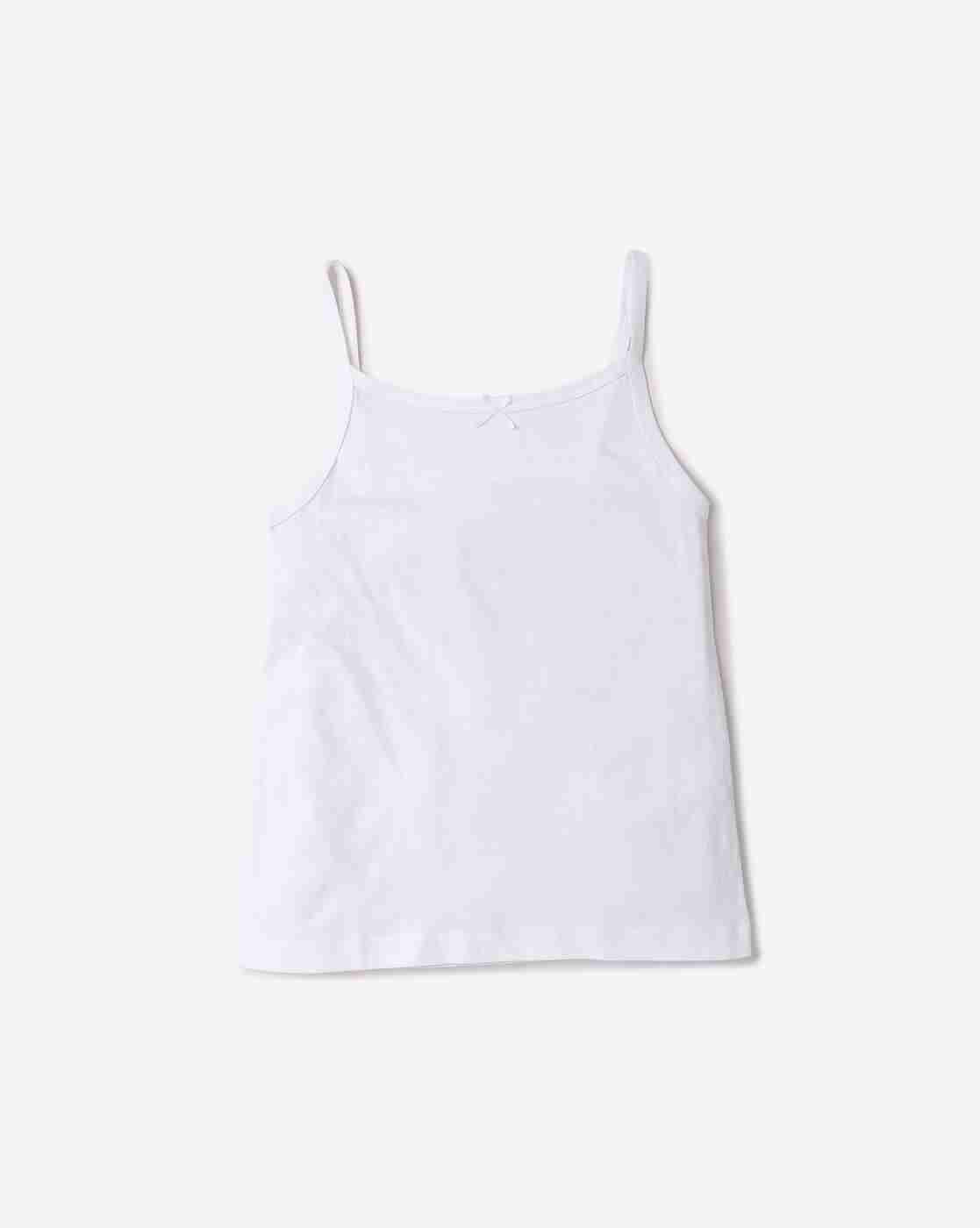 RIO GIRLS | Pack of 2 Cotton Camisoles|2