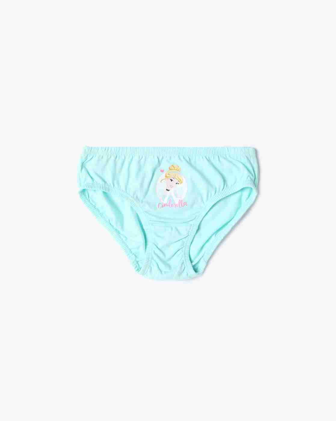 RIO GIRLS | Pack of 3 Disney Princess Print Briefs|2