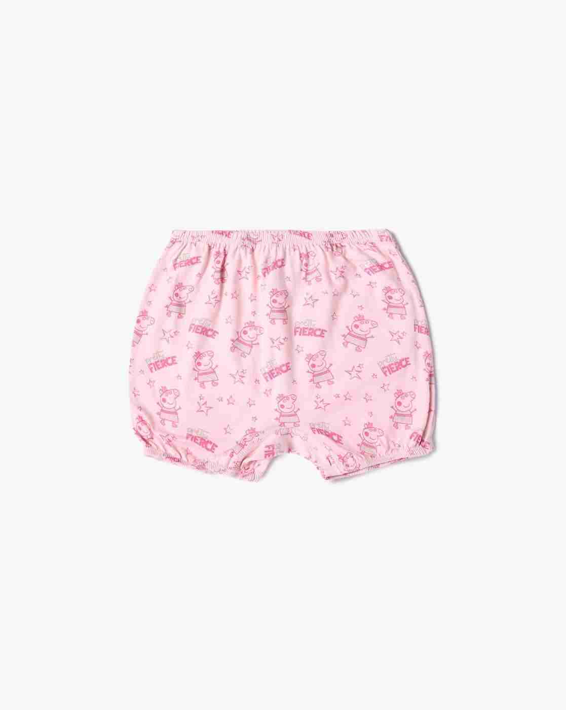 RIO GIRLS | Pack of 3 Peppa Pig Print Bloomers|1