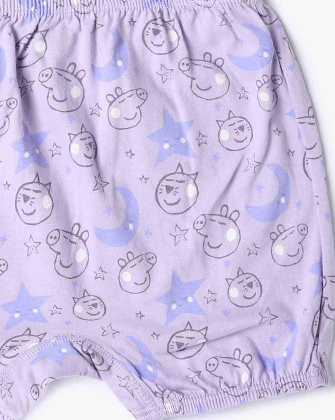 RIO GIRLS | Pack of 3 Peppa Pig Print Bloomers|7