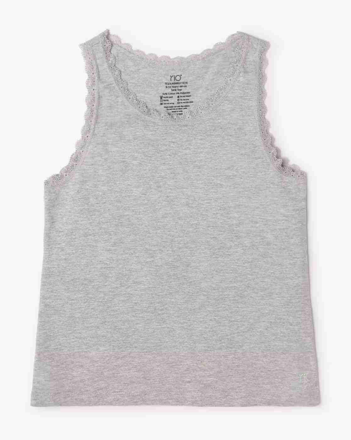 RIO GIRLS | Pack of 2 Cotton Tank Tops|3