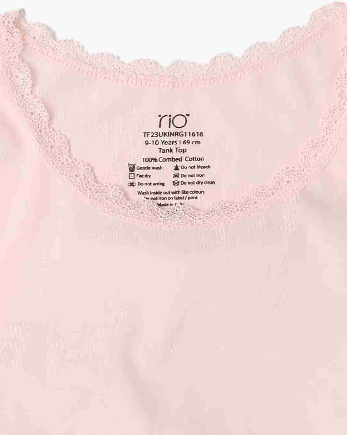 RIO GIRLS | Pack of 2 Cotton Tank Tops|5