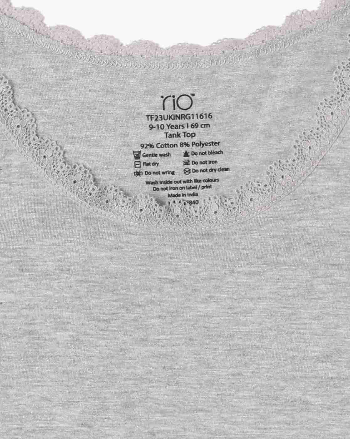 RIO GIRLS | Pack of 2 Cotton Tank Tops|6