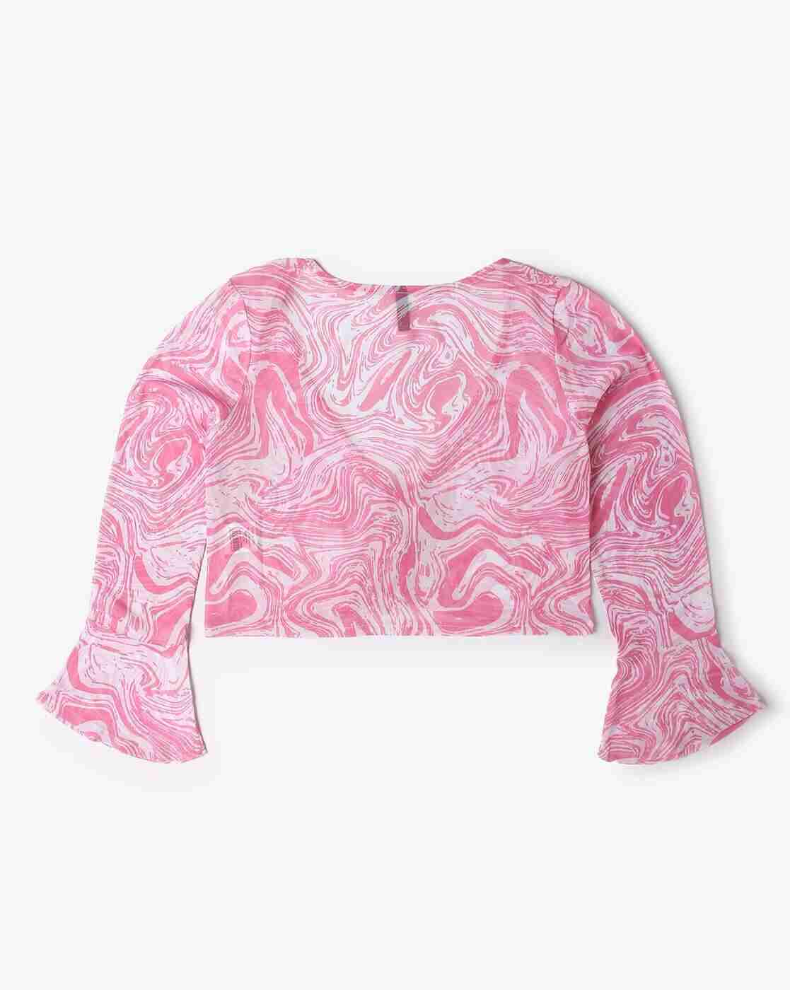 RIO GIRLS | Girls Printed Relaxed Fit Top & Cami Set|2