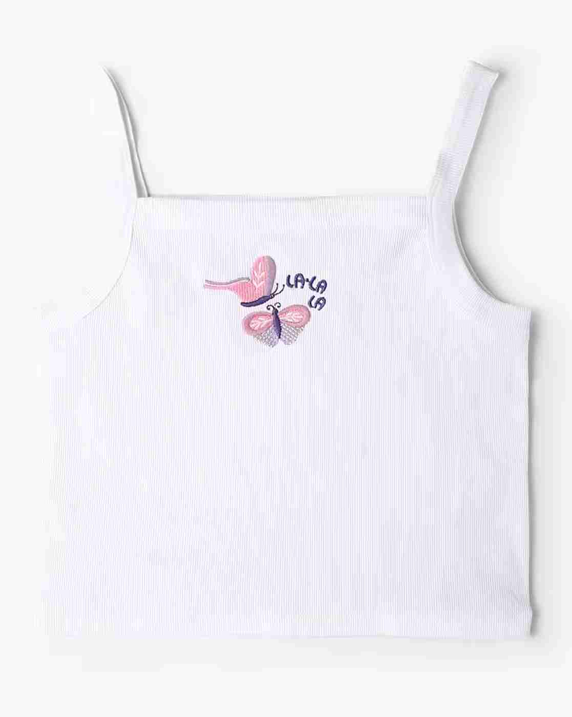 RIO GIRLS | Girls Printed Relaxed Fit Top & Cami Set|3