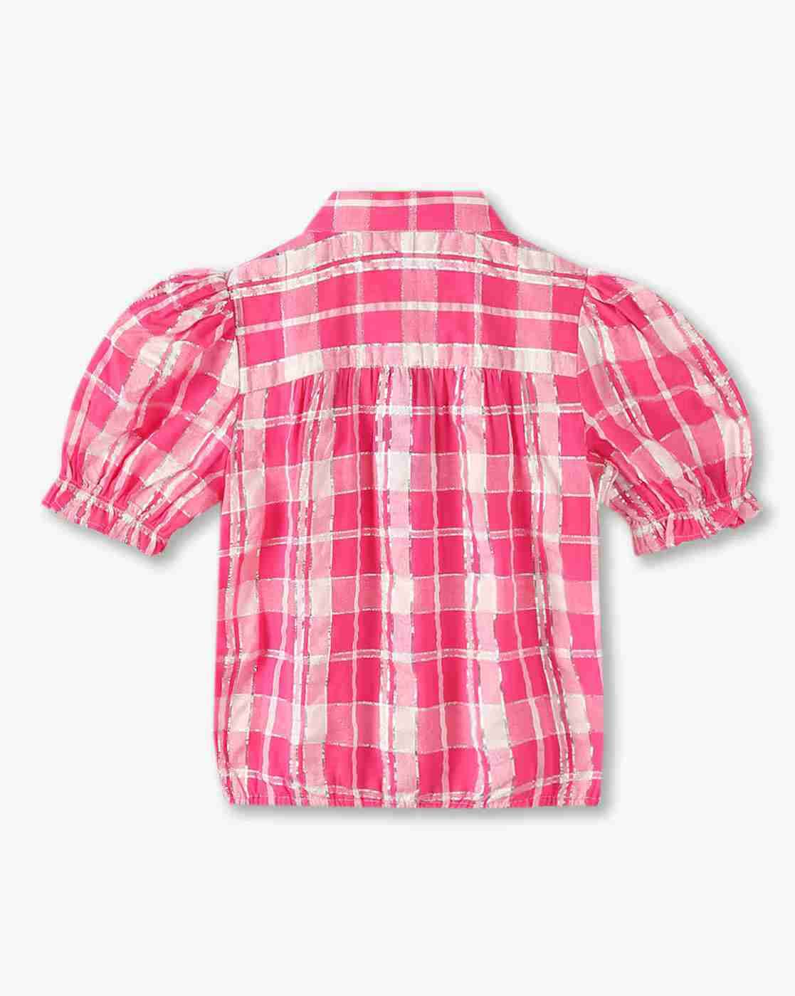 RIO GIRLS | Girls Checked Regular Fit Shirt|1