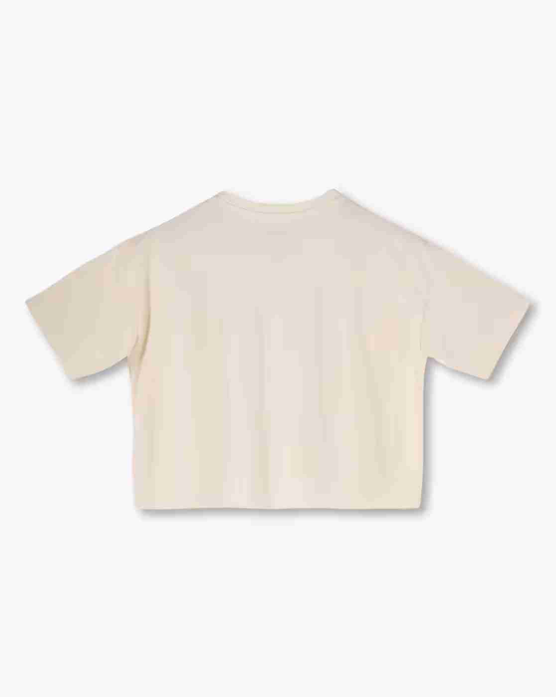 RIO GIRLS | Girls Mickey Mouse Print Relaxed Fit Round-Neck T-Shirt|1