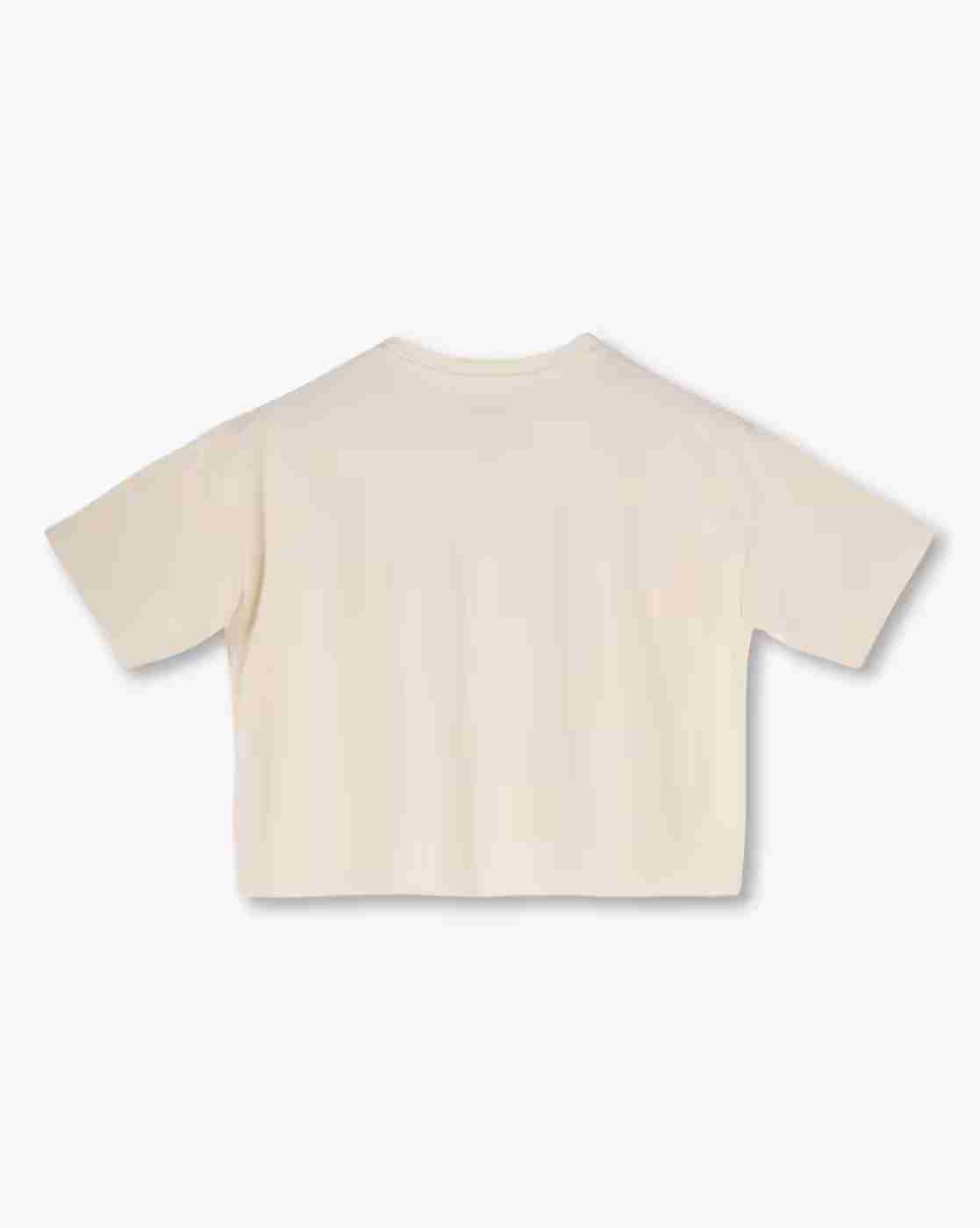 RIO GIRLS | Girls Mickey Mouse Print Relaxed Fit Round-Neck T-Shirt|1