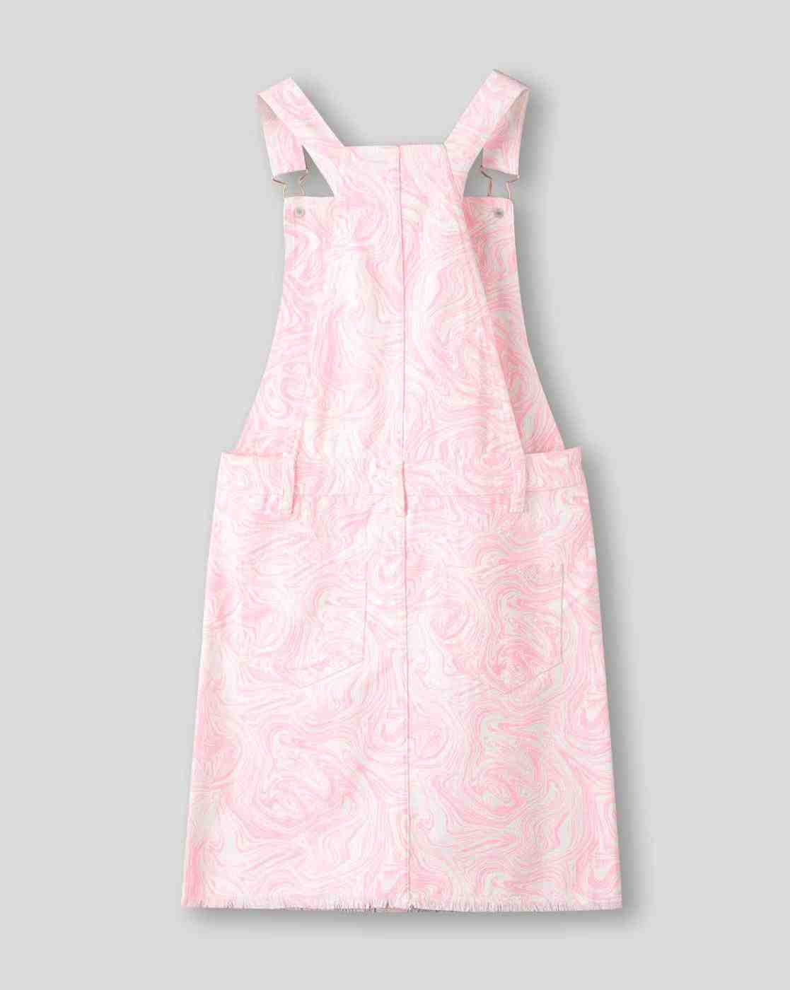 RIO GIRLS | Girls Printed Dungaree & T-Shirt Set|4