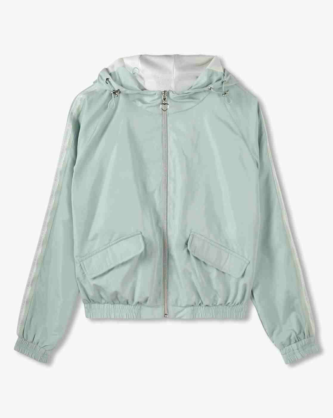 RIO GIRLS | Girls Zip-Front Hooded Jacket with Flap Pockets|0