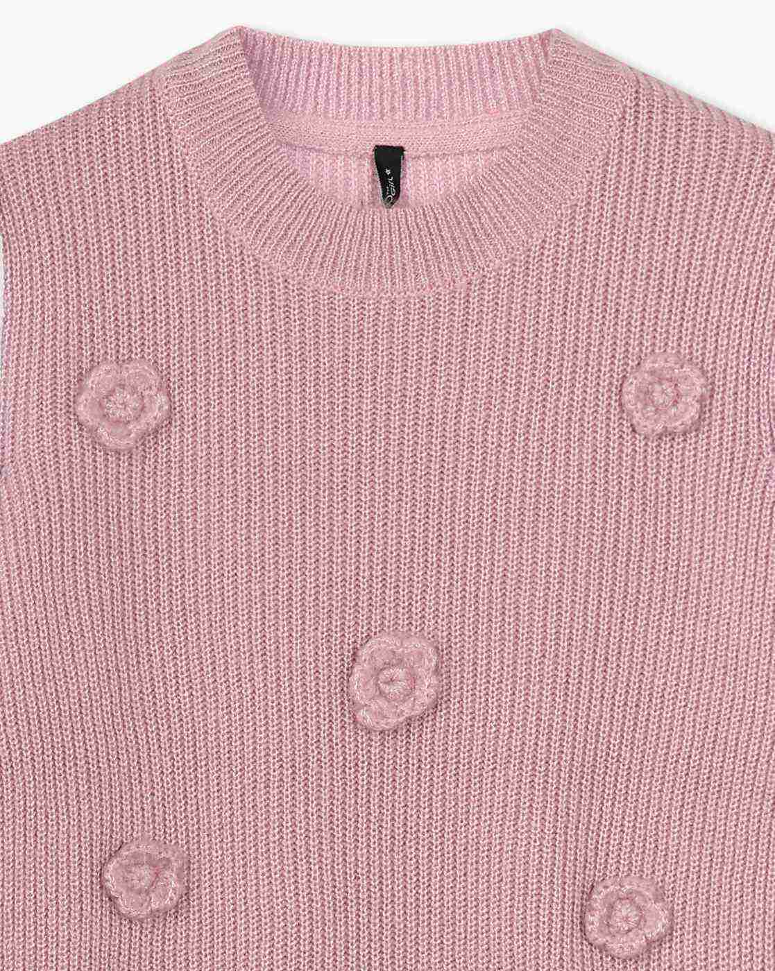 RIO GIRLS | Girls Ribbed Shirt with Sweater|2