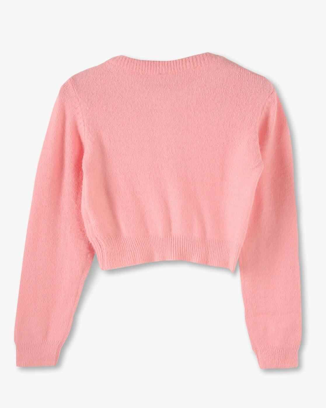 RIO GIRLS | Girls Twofer Round-Neck Sweater|2