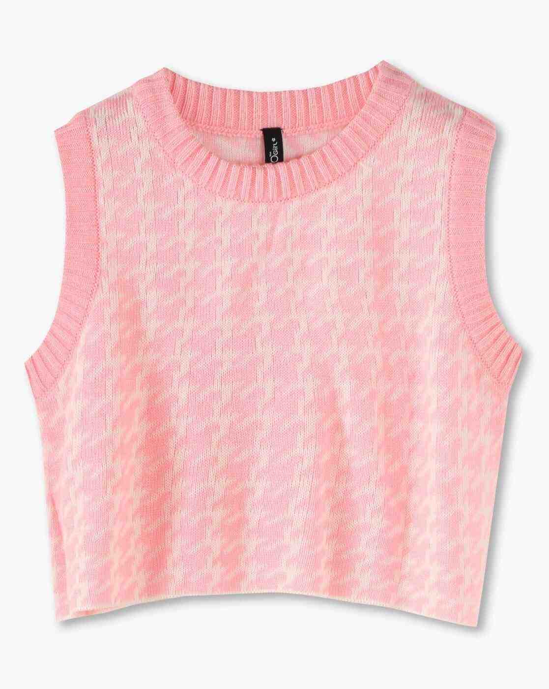 RIO GIRLS | Girls Twofer Round-Neck Sweater|3