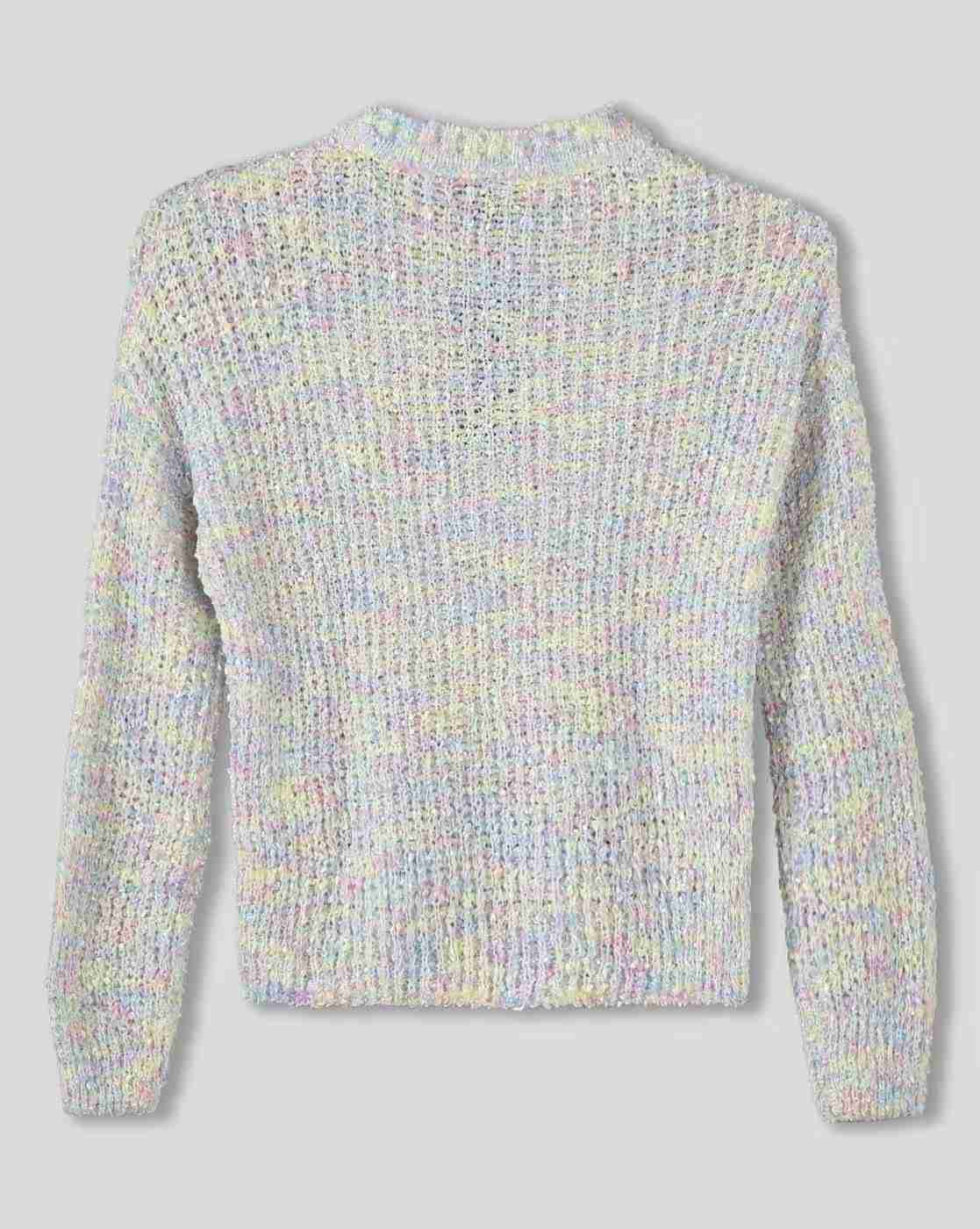 RIO GIRLS | Girls Round-Neck Sweater|1