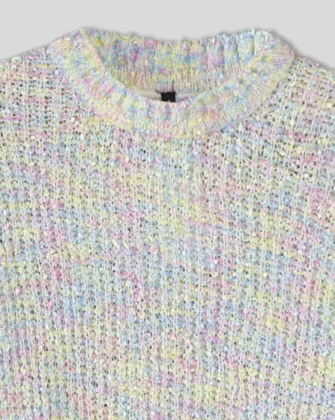 RIO GIRLS | Girls Round-Neck Sweater|2