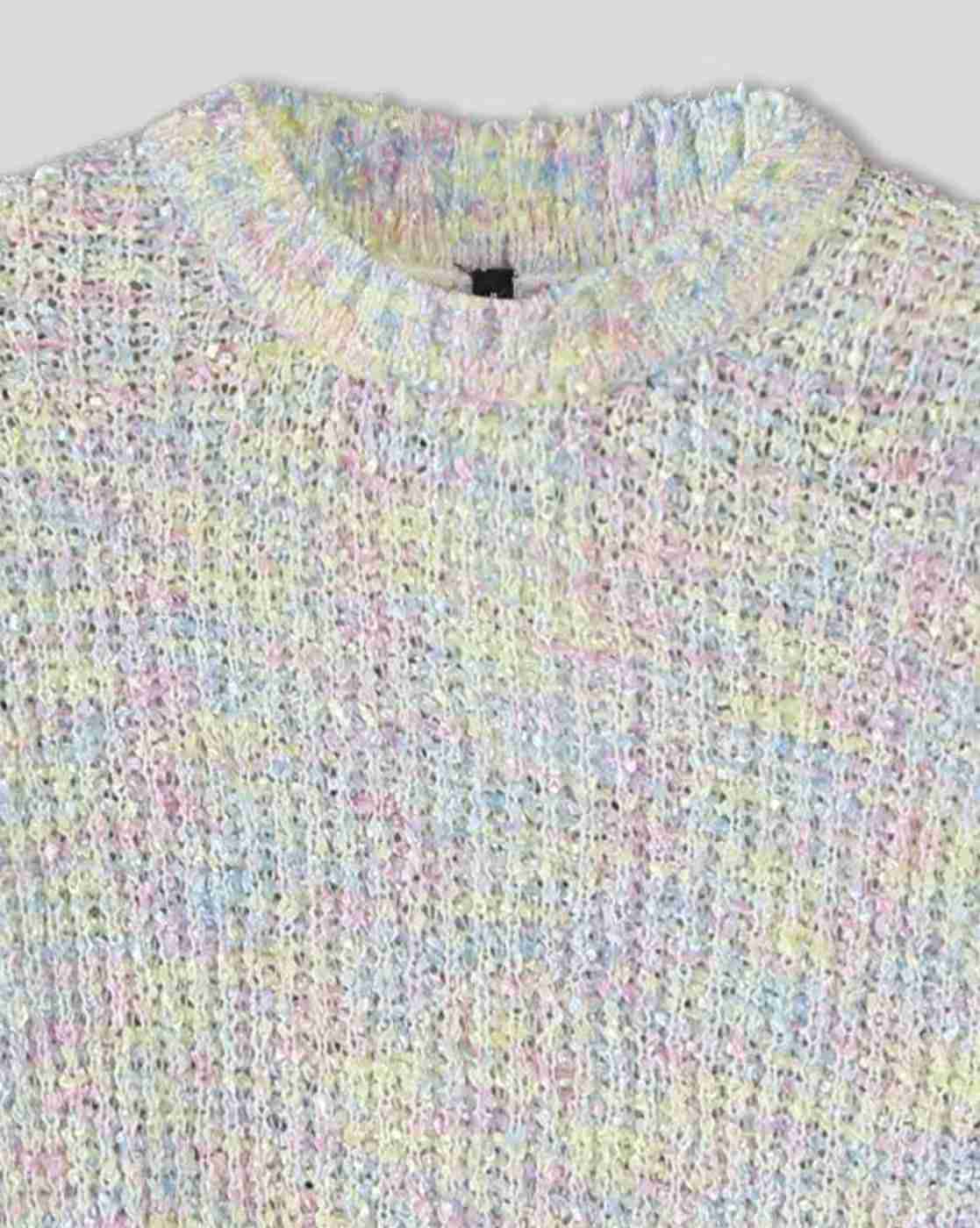 RIO GIRLS | Girls Round-Neck Sweater|2