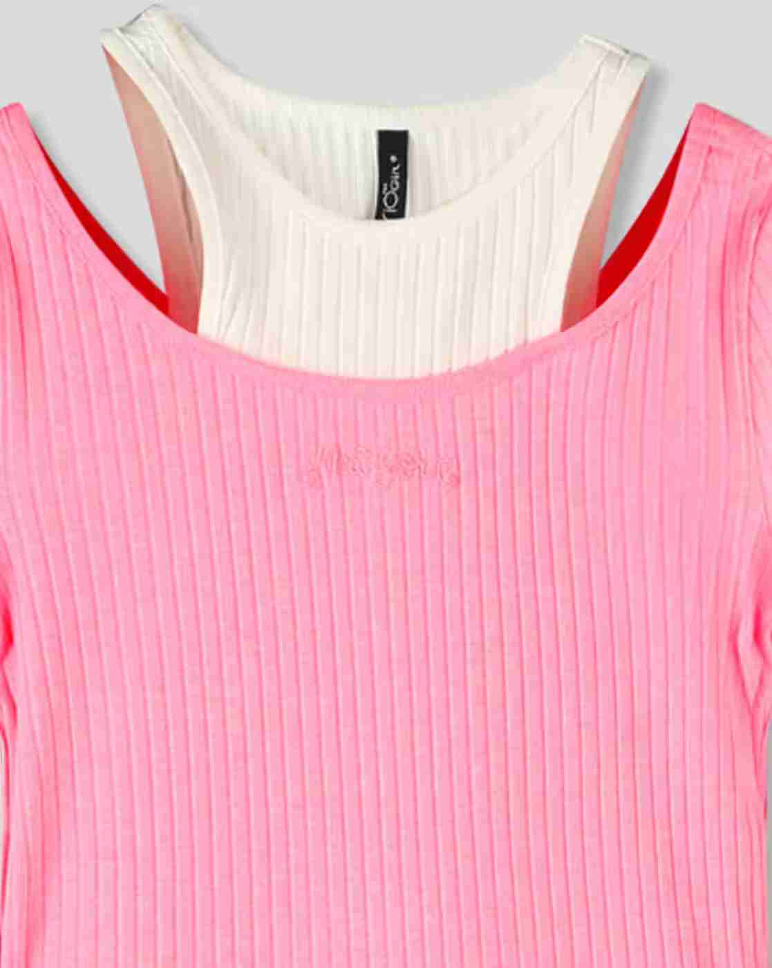 RIO GIRLS | Women Ribbed Knitted A-Line Dress|2