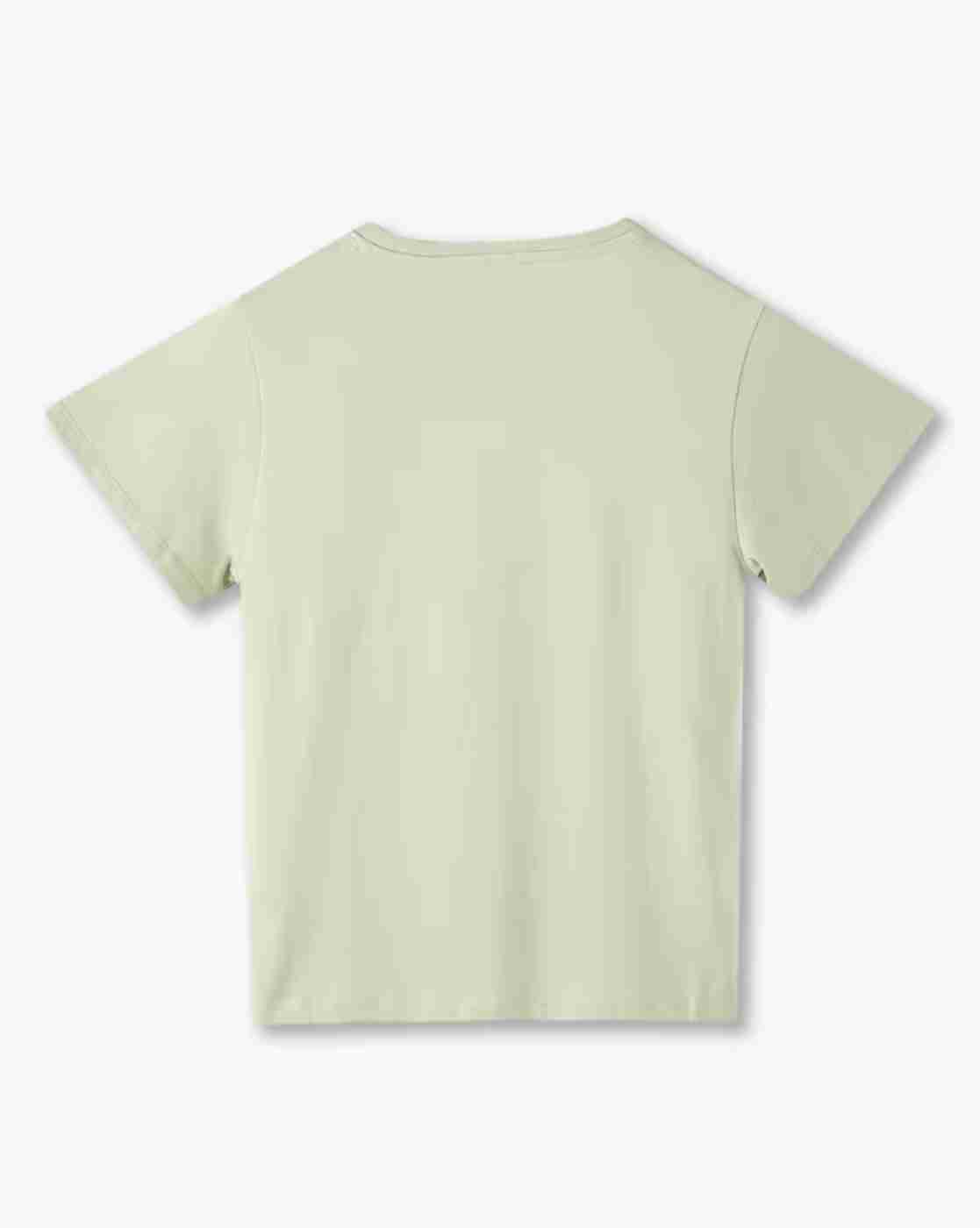 RIO GIRLS | Girls Embroidered Regular Fit Crew-Neck T-Shirt|1