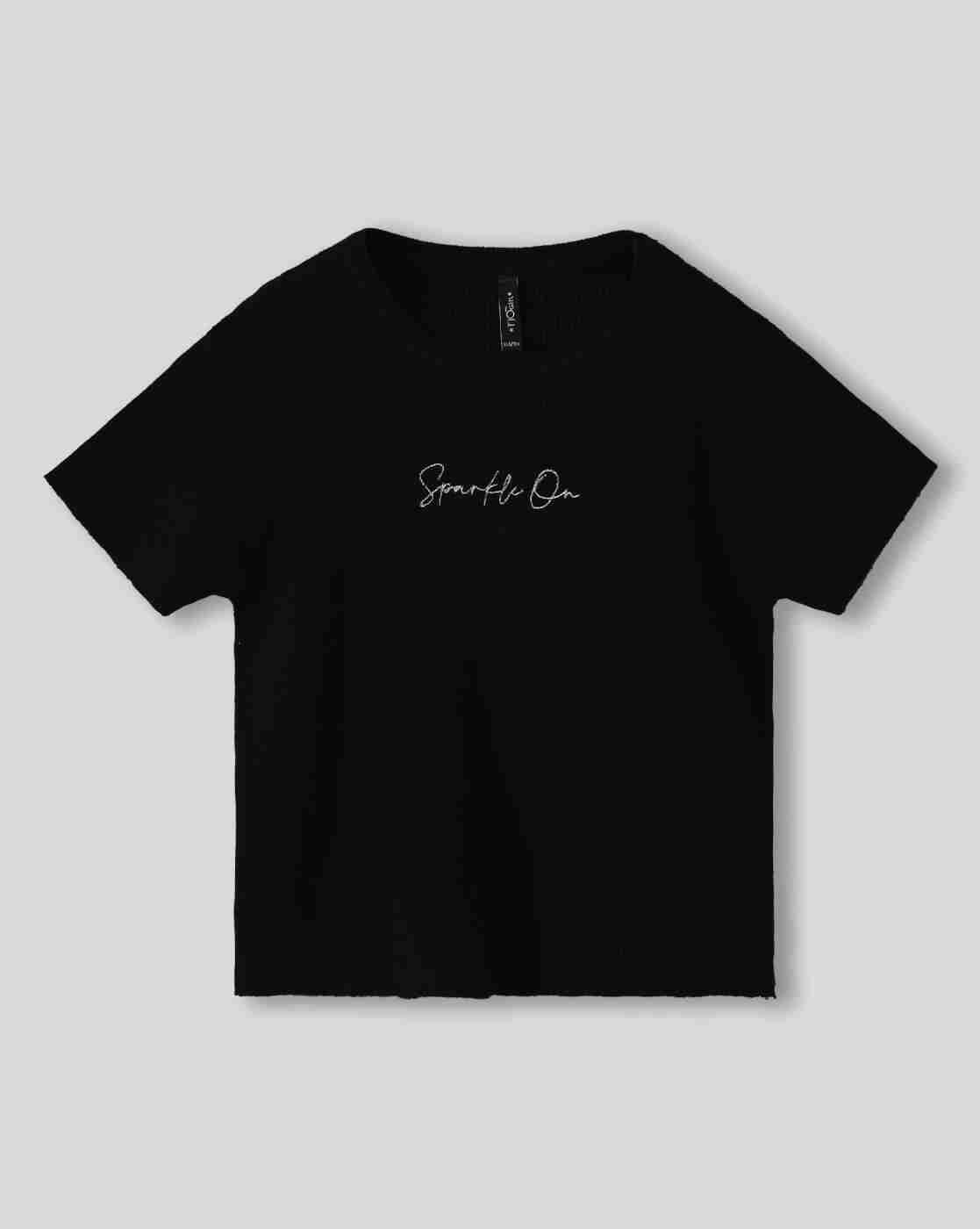 RIO GIRLS | Girls Printed Relaxed Fit Round-Neck T-Shirt|0