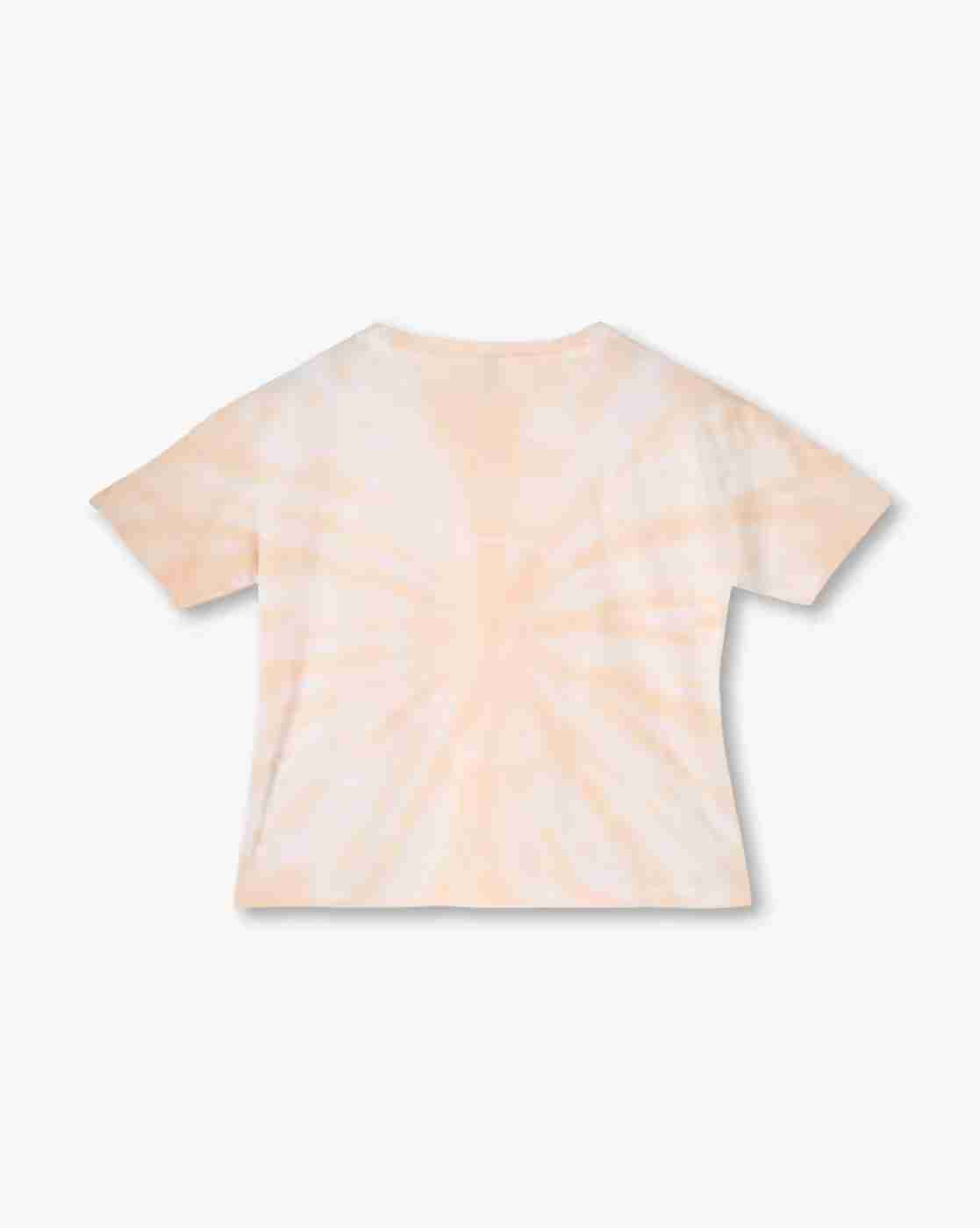 RIO GIRLS | Girls Embellished Tie & Dye Relaxed Fit Crew-Neck T-Shirt|1