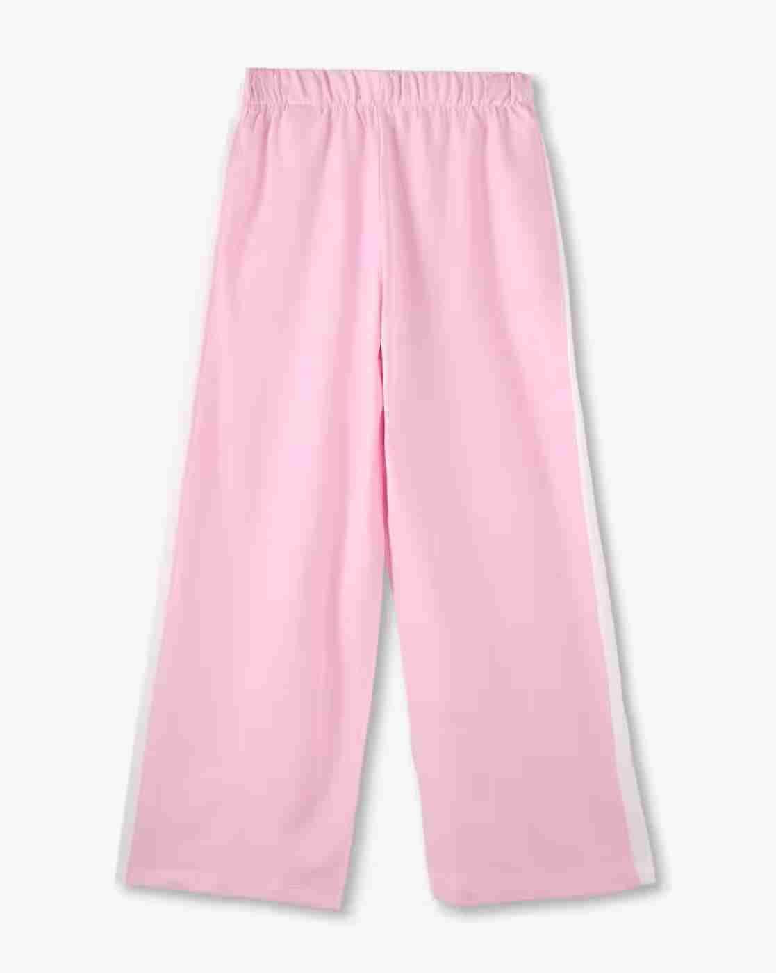 RIO GIRLS | Girls Contrast Stripes Wide-Leg Pants|1