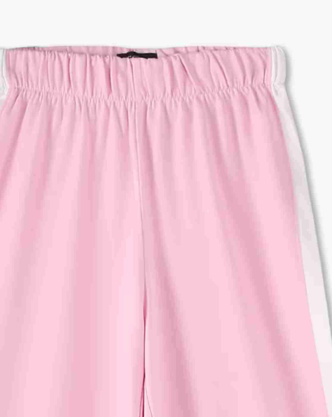 RIO GIRLS | Girls Contrast Stripes Wide-Leg Pants|2