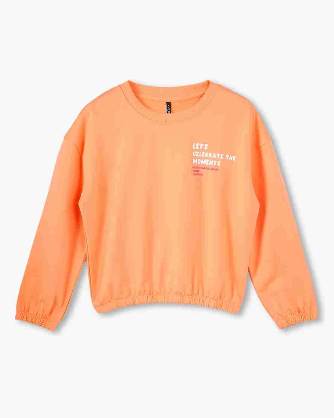 RIO GIRLS | Girls Typographic Print Relaxed Fit Sweatshirt|0