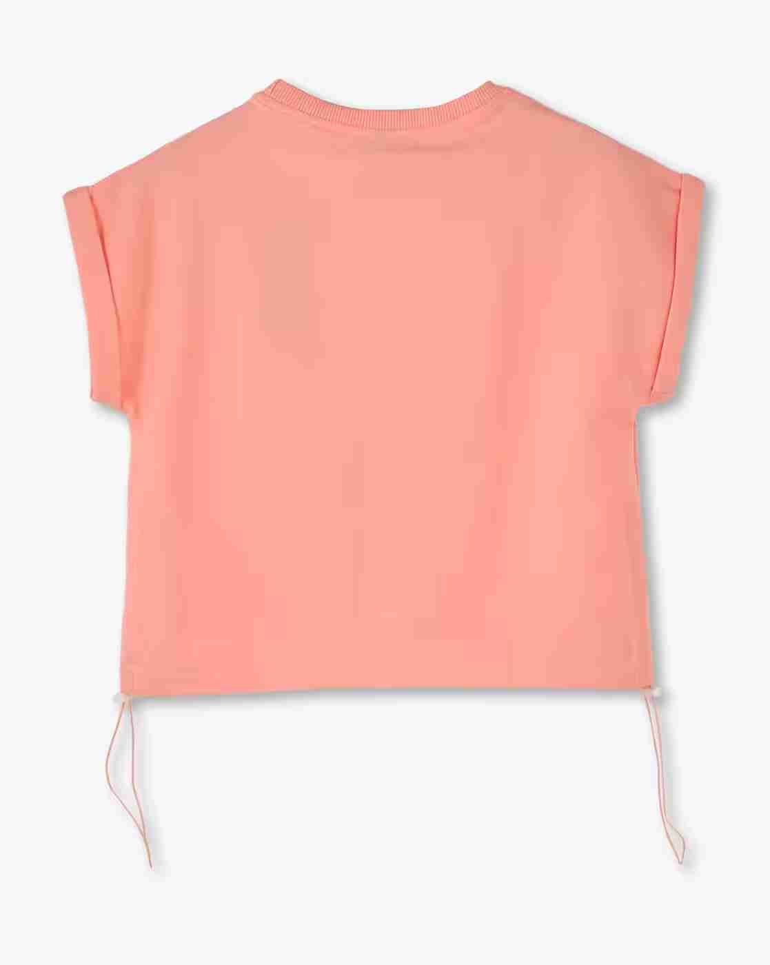 RIO GIRLS | Girls Relaxed Fit Round-Neck T-Shirt with Embroidery|1