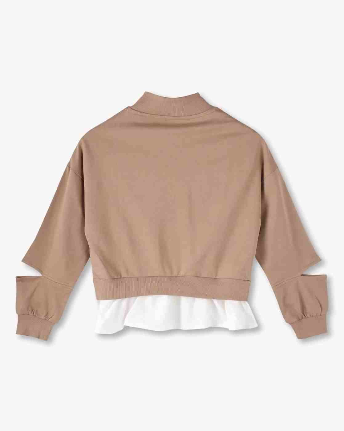 RIO GIRLS | Girls Embroidered Relaxed Fit Sweatshirt|1