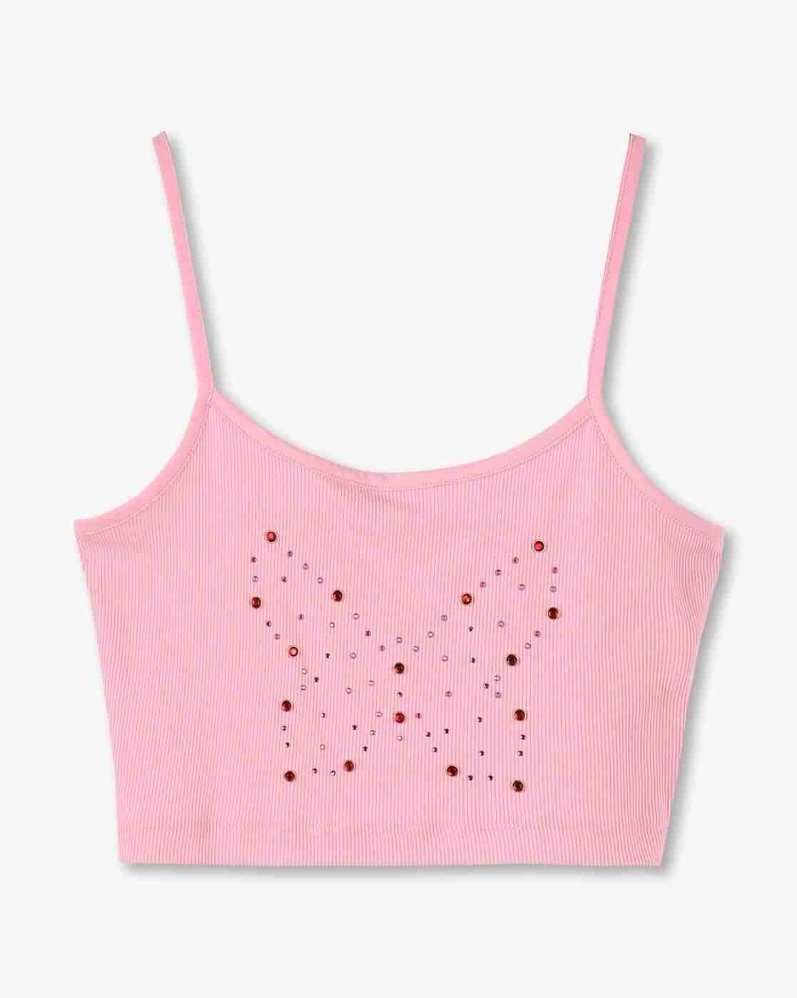 RIO GIRLS | Girls Embellished Relaxed Fit Twofer Top|3