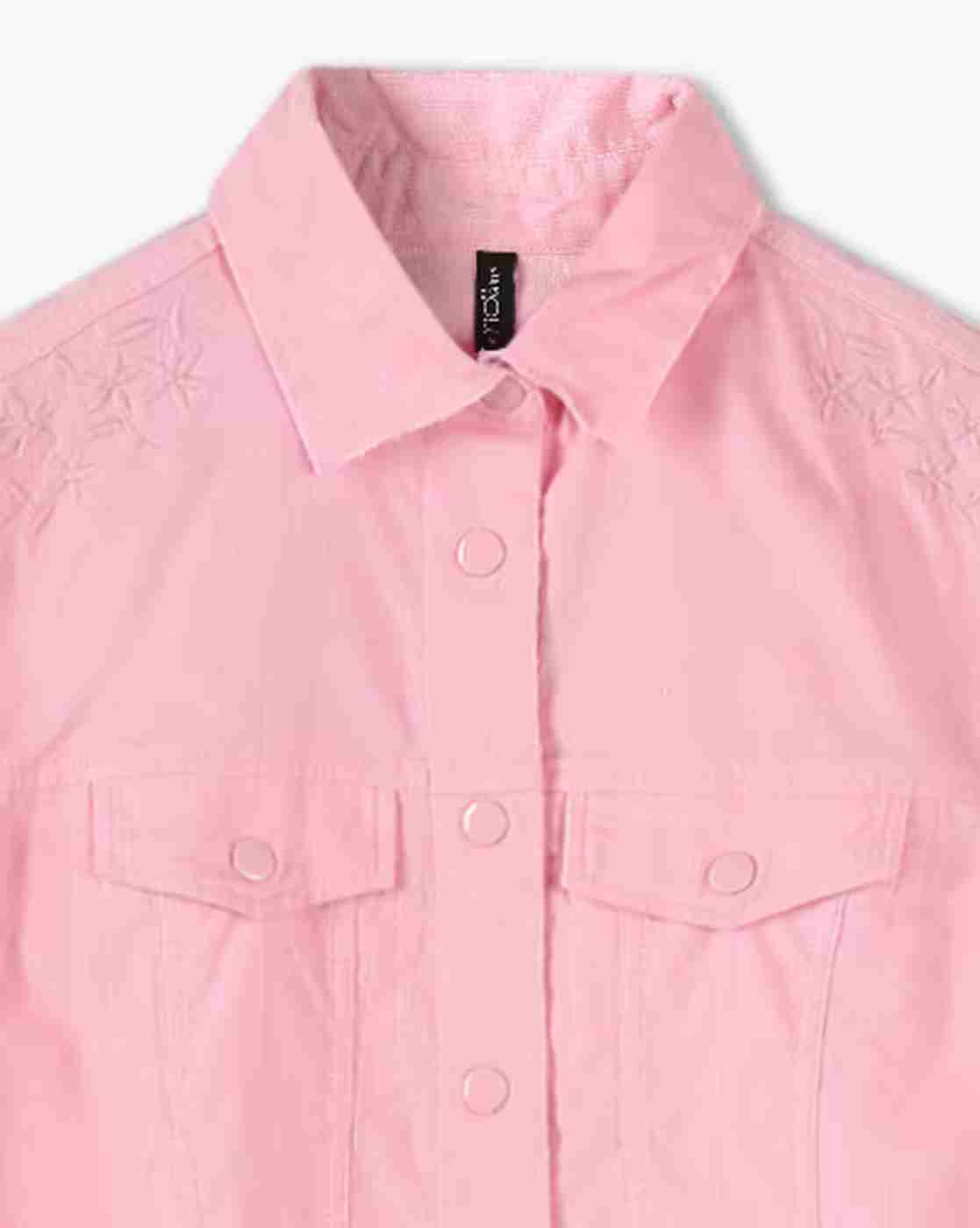 RIO GIRLS | Girls Embroidered Relaxed Fit Jacket|2