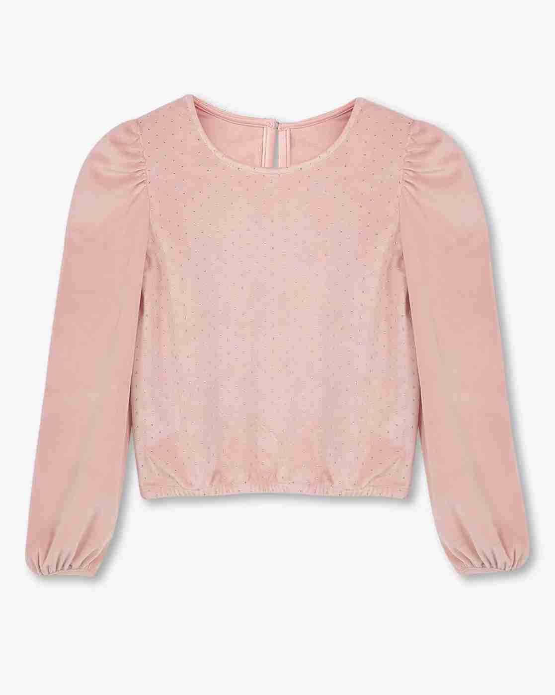 RIO GIRLS | Girls Micro Print Relaxed Fit Top|0