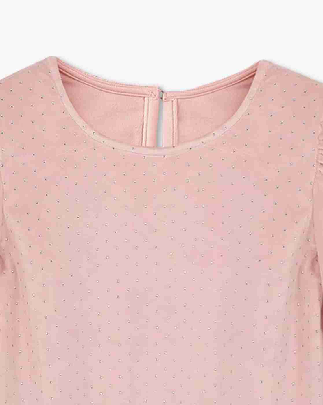 RIO GIRLS | Girls Micro Print Relaxed Fit Top|2