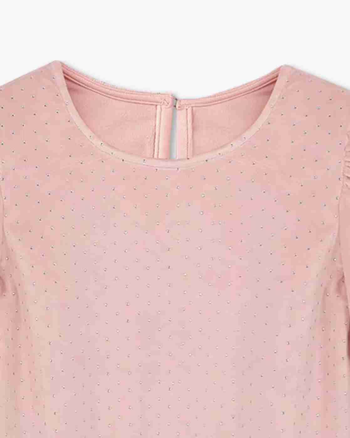 RIO GIRLS | Girls Micro Print Relaxed Fit Top|2