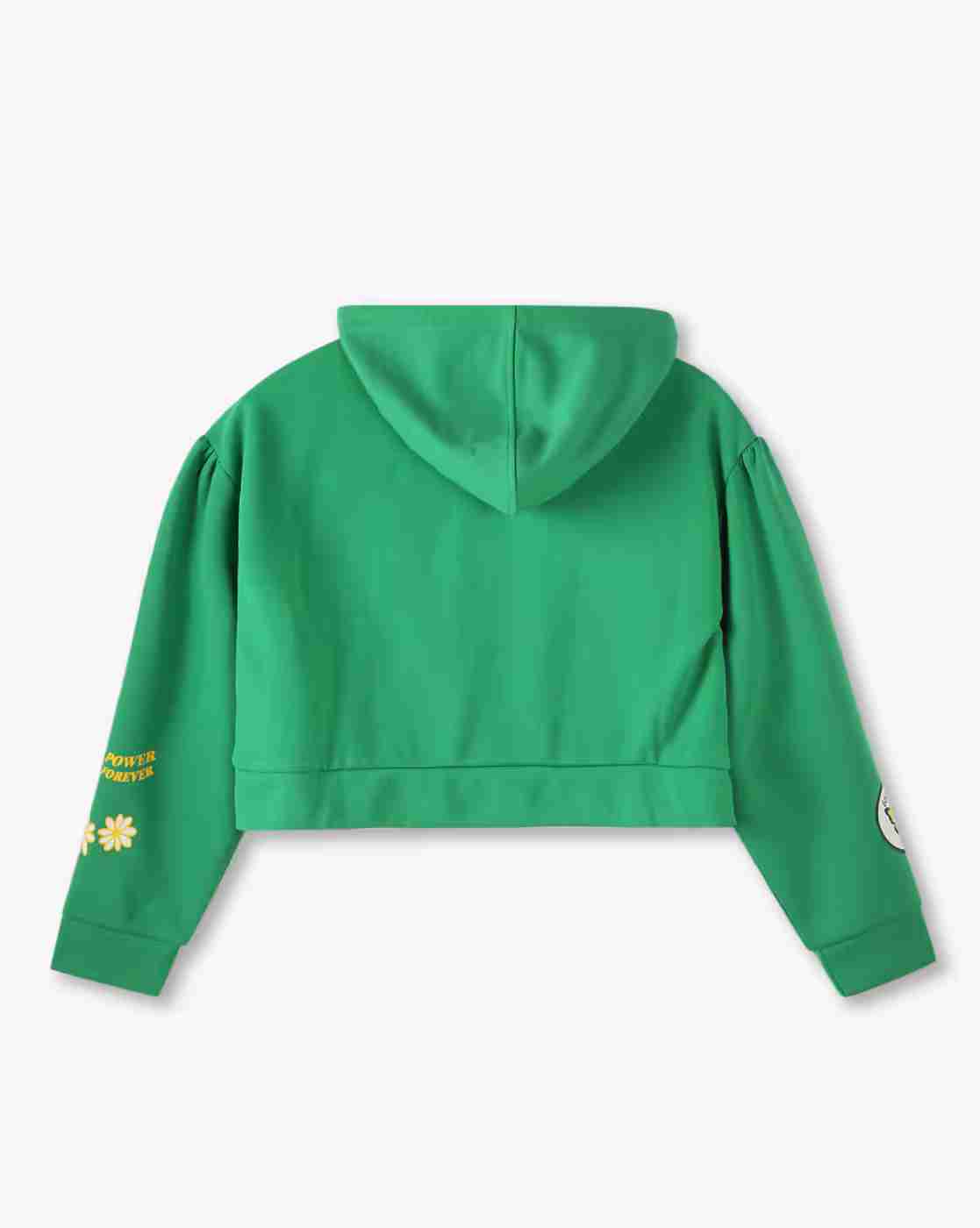 RIO GIRLS | Girls Typographic Print Relaxed Fit Hoodie|1