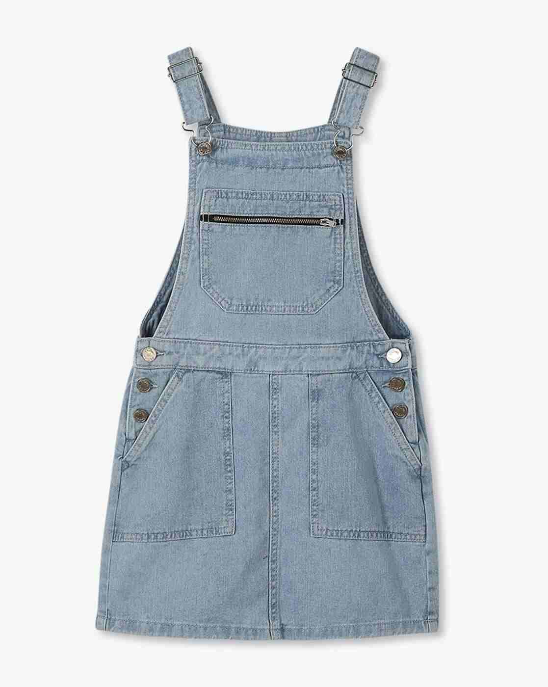 RIO GIRLS | Girls Printed T-Shirt with Dungaree|3
