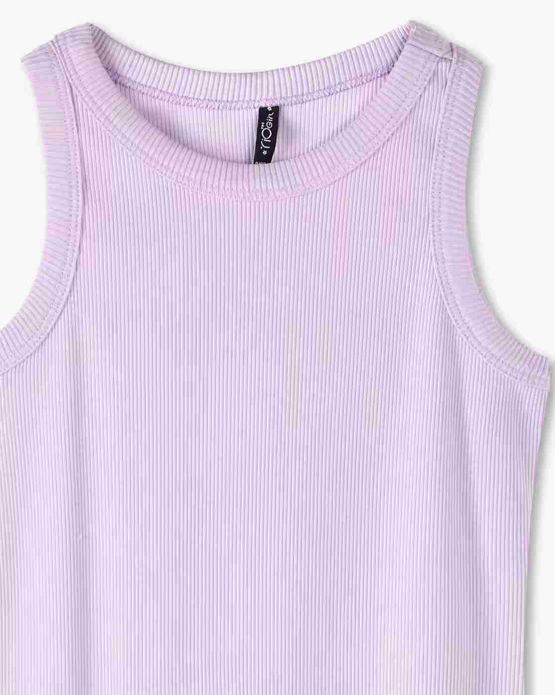 RIO GIRLS | Girls Ribbed Sheath Dress with T-Shirt|6