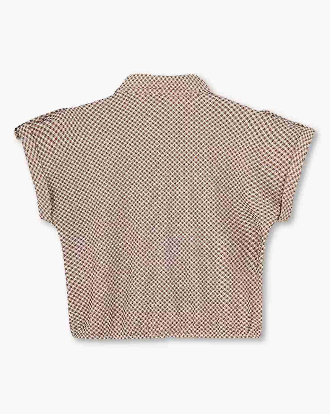 RIO GIRLS | Girls Checked Relaxed Fit Shirt|1