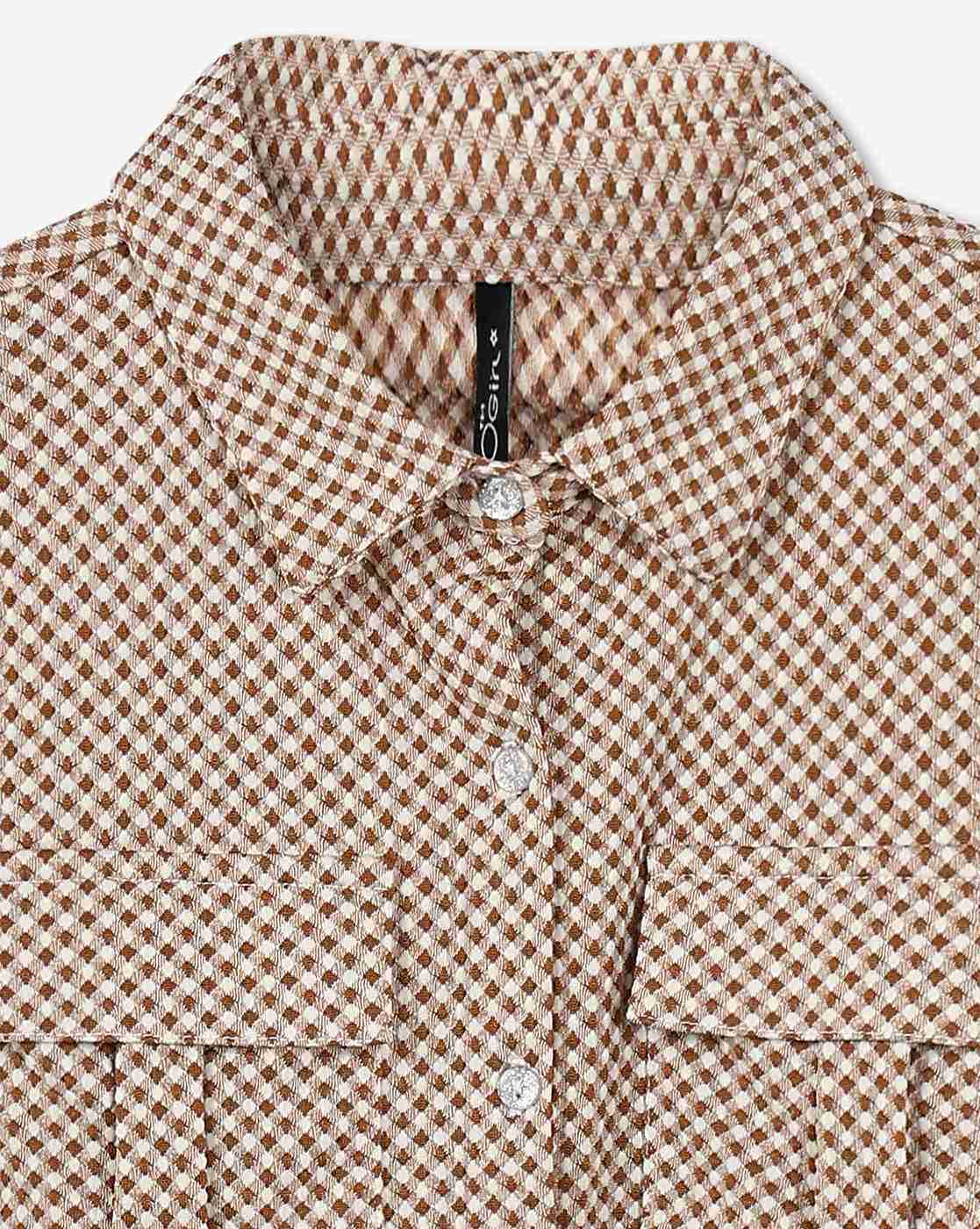 RIO GIRLS | Girls Checked Relaxed Fit Shirt|2