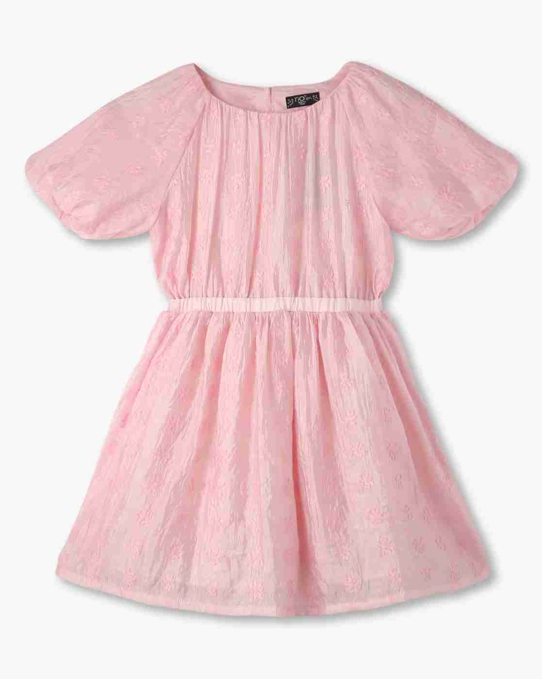 RIO GIRLS | Girls Floral Fit & Flare Dress|0