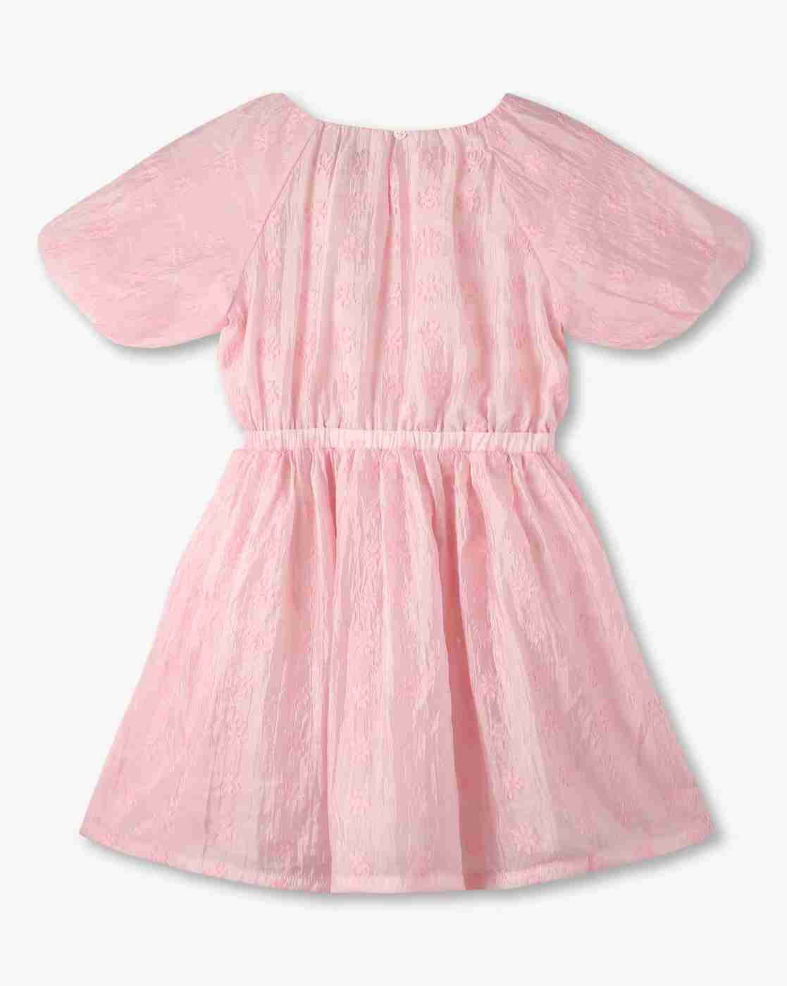 RIO GIRLS | Girls Floral Fit & Flare Dress|1