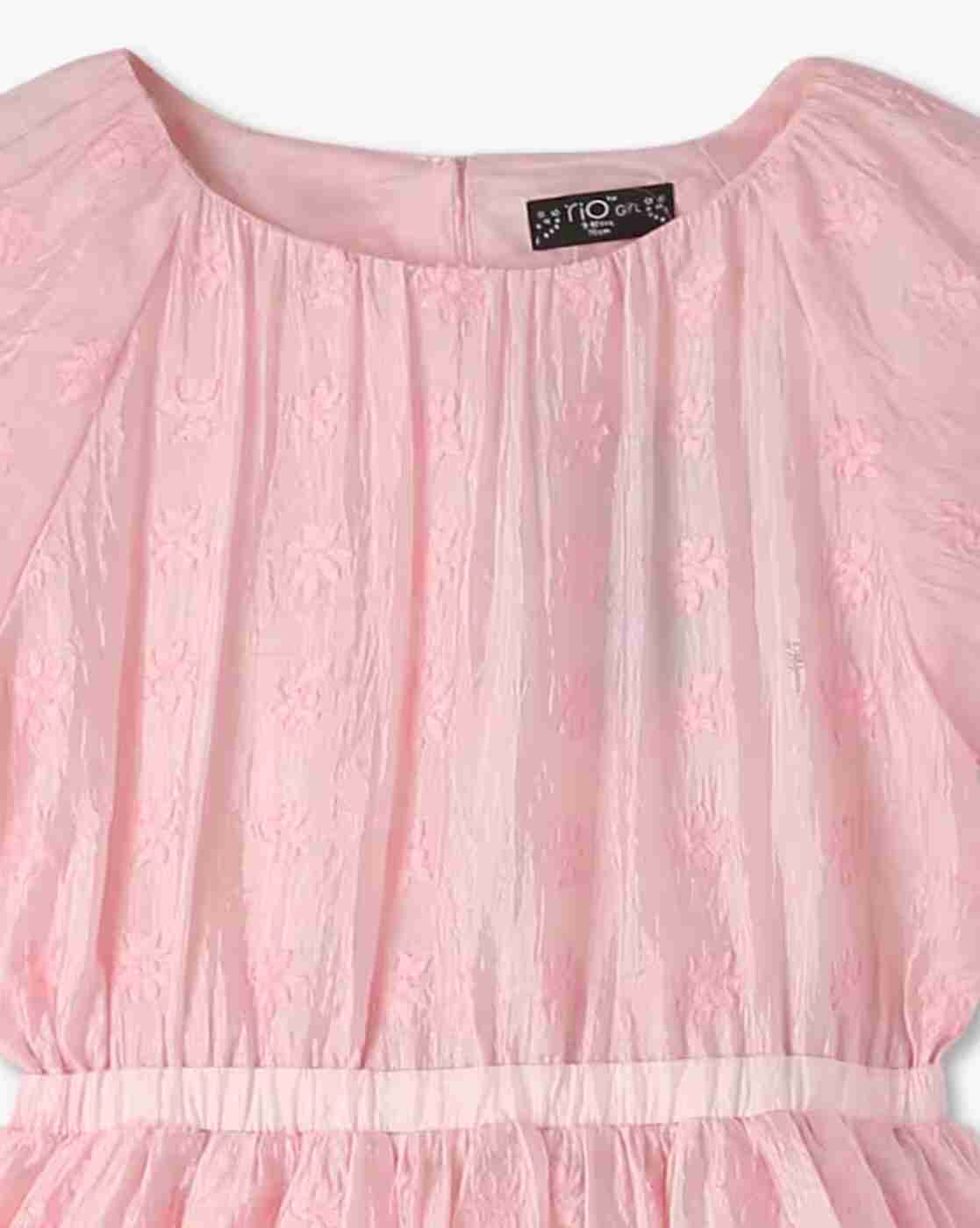 RIO GIRLS | Girls Floral Fit & Flare Dress|2